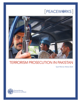 Terrorism Prosecution in Pakistan