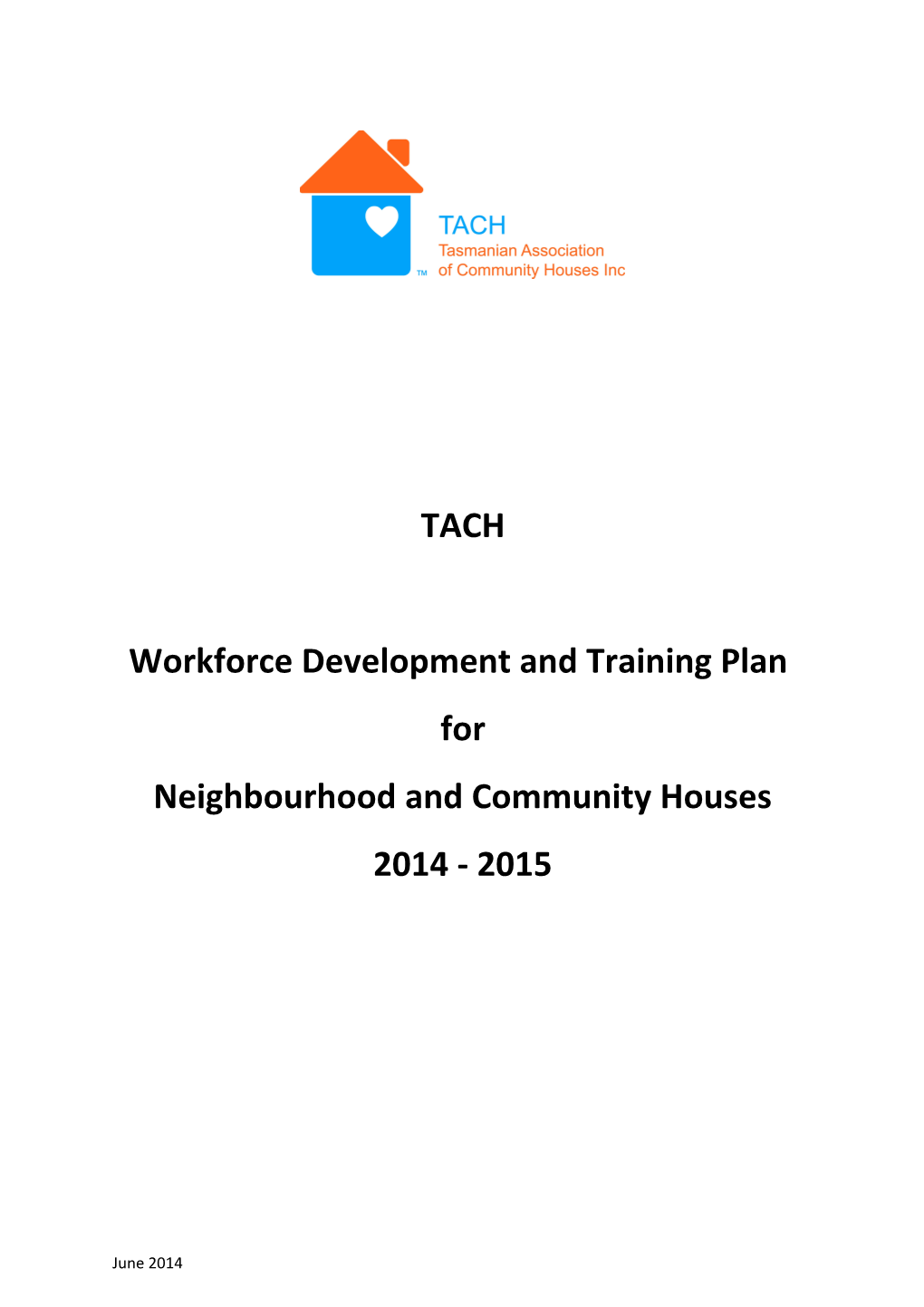 Workforce Development and Training Plan