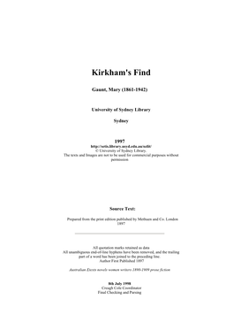 Kirkham's Find
