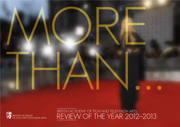 Review of the Year 2012–2013