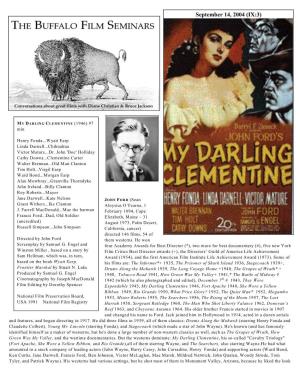 MY DARLING CLEMENTINE (1946) 97 Min