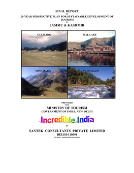 Jammu & Kashmir Ministry of Tourism Santek