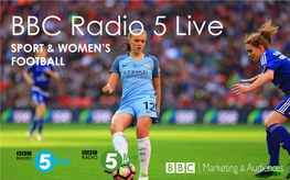 BBC Radio 5 Live SPORT & WOMEN’S FOOTBALL