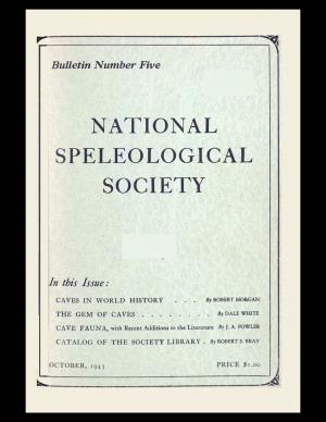 National Speleologi'c-Al Society