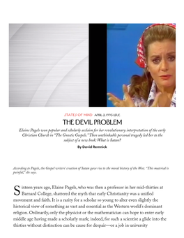 The Devil Problem