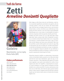 Zetti Armelino Donizetti Quagliatto Por Michael Serra