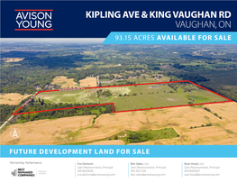 Kipling Ave & King Vaughan Rd Vaughan, On