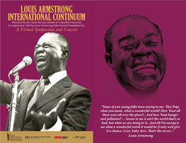Louis Armstrong International Continuum