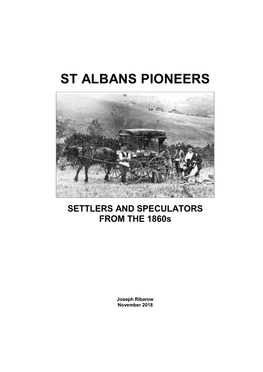 St Albans Pioneers