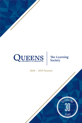 QU Learning Society Membership Book 2018