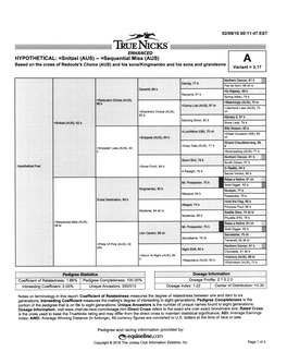 Pedigree Evaluation