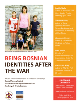 Being Bosnian: Identities After The