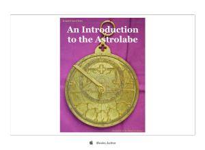 An Introduction to the Astrolabe