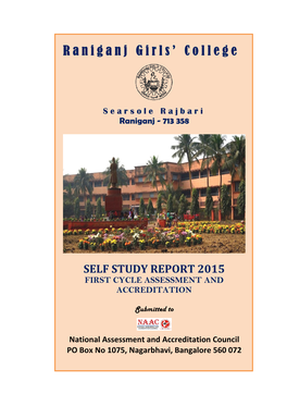 Self Study Report 2015 First Cycle Assessment and Accreditation