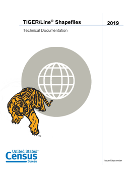 2019 TIGER/Line Shapefiles Technical Documentation