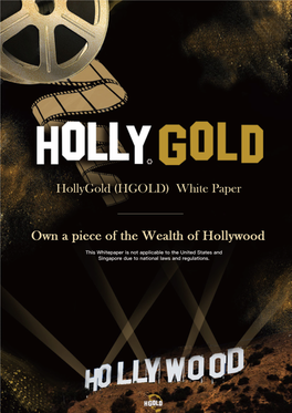 Hollygold HGOLD Whitepaper English Version Small