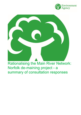 Norfolk De-Maining Project - a Summary of Consultation Responses