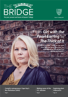 Joanna Scanlan (1980), on Her Path from BATS to Fame, Describes Her Experiences As One of the First Women at Queens’