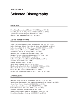 Selected Discography