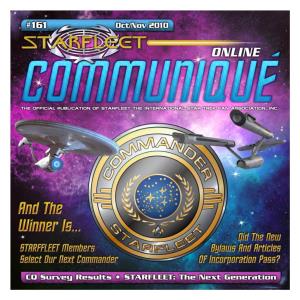 STARFLEET Communiqué Issue Number 161, Oct./Nov