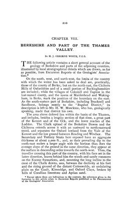 Chapter Viii. Berkshire and Part of the Thames Valley
