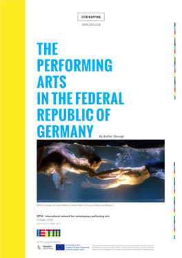 The Performing Arts in the Federal Republic of Germany