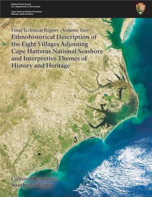 Ethnohistorical Description of Eight Villages Adjoining Cape Hatteras