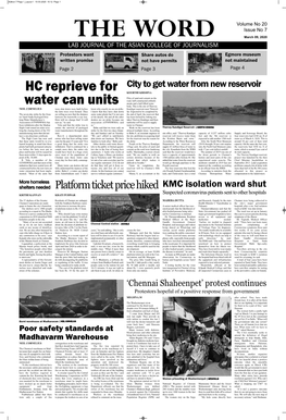 HC Reprieve for Water Can Units