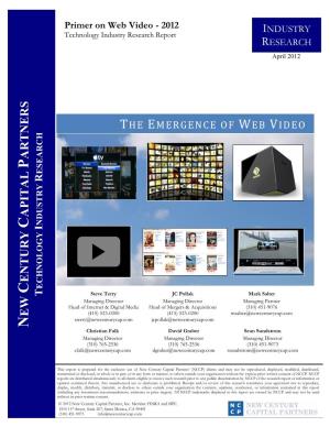 The Emergence of Web Video