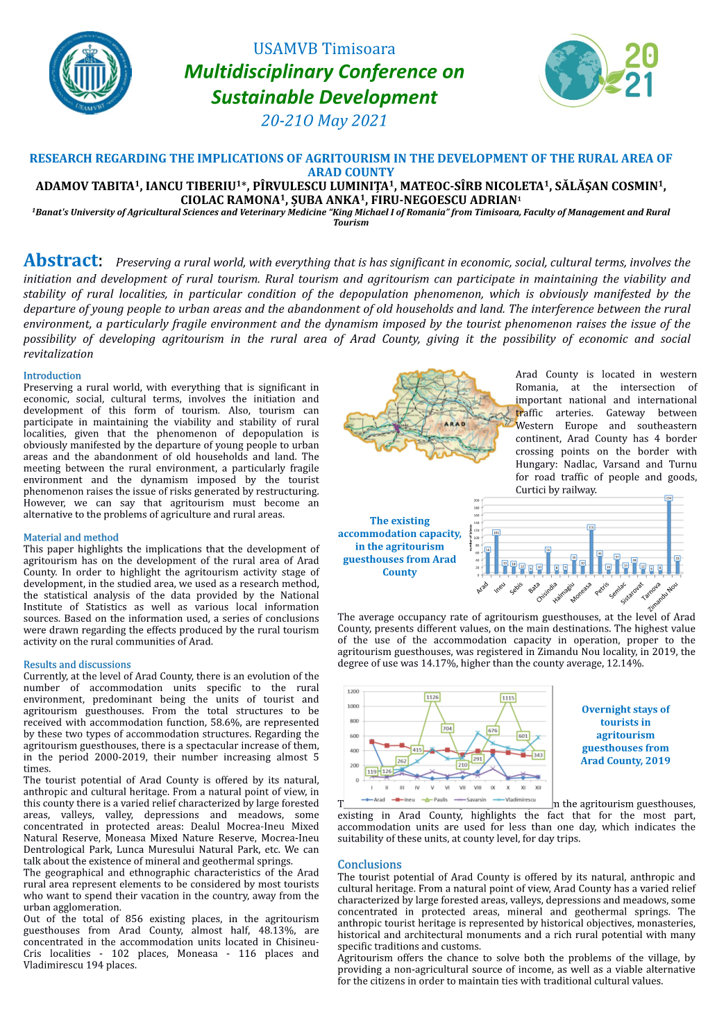 Research Regarding the Implications of Agritourism in the Development Of