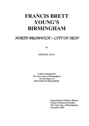 Francis Brett Young's Birmingham