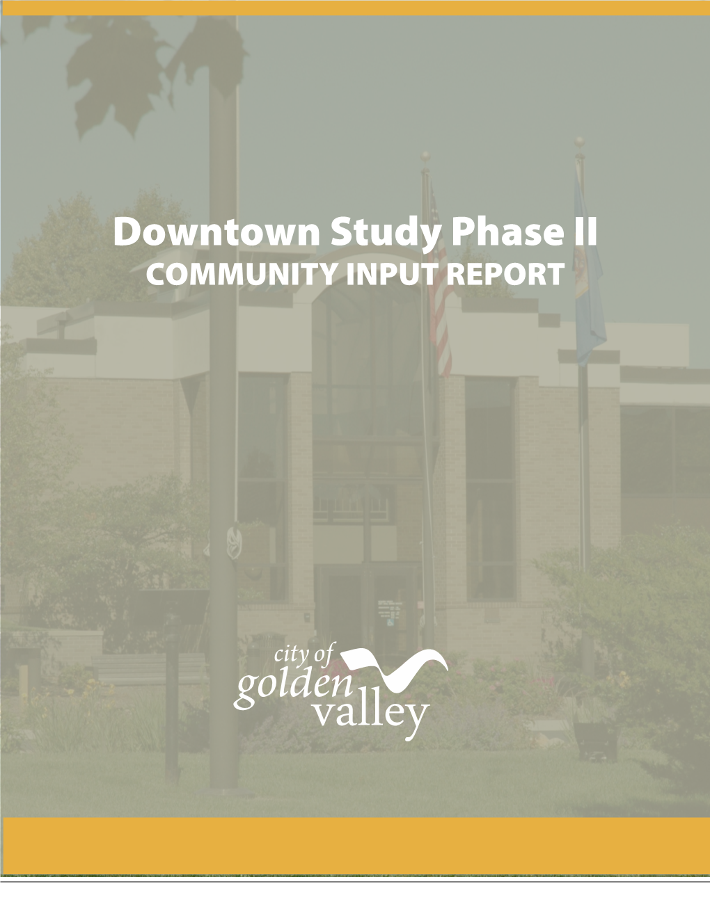 Downtown Study Phase II COMMUNITY INPUT REPORT