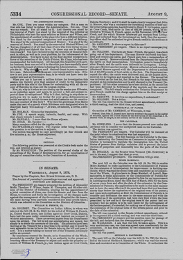 Congressional Record-Senate. August 9