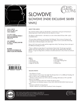 Slowdive Slowdive (Indie Exclusive Silver Vinyl)