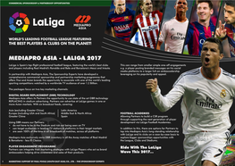Mediapro Asia - Laliga 2017