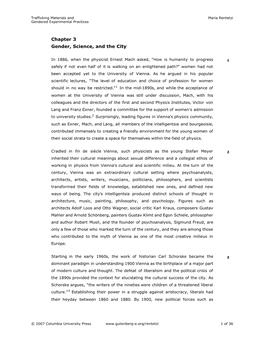 Chapter 3 Gender, Science, and the City