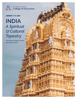 INDIA a Spiritual & Cultural Tapestry