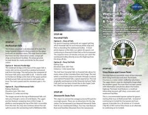 Waterfall Trolley Information & Trail Guide