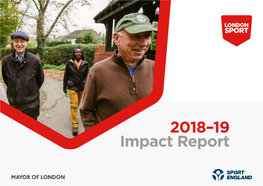 2018–19 Impact Report Our Year