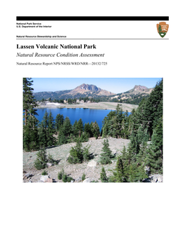 Natural Resource Condition Assessment, Lassen Volcanic National Park