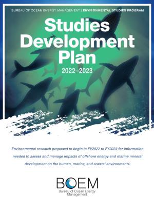BOEM ESP Studies Development Plan 2022–2023
