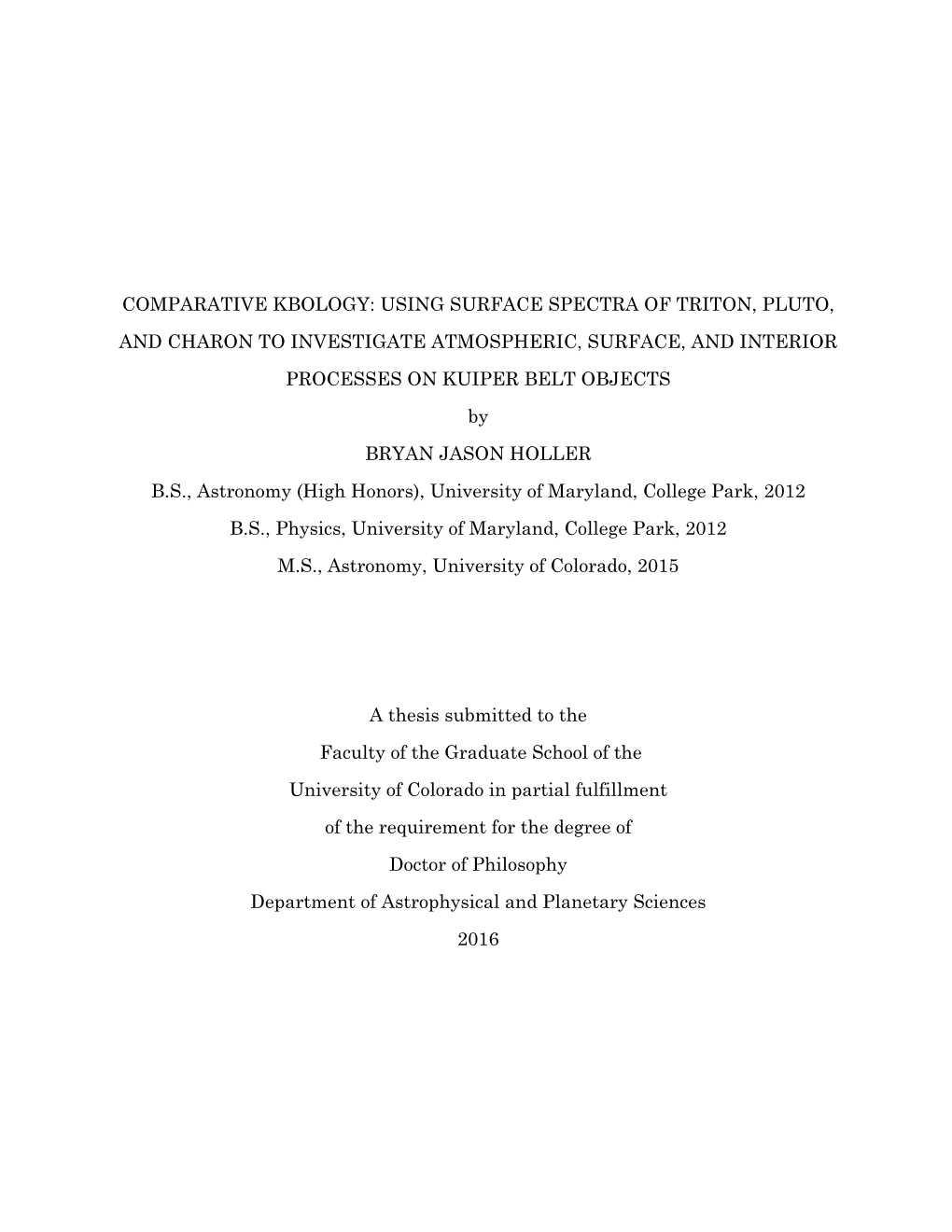 Comparative Kbology: Using Surface Spectra of Triton