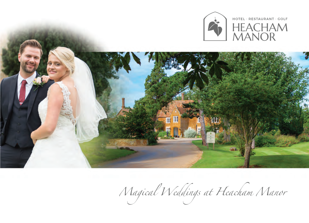 Magical Weddings at Heacham Manor