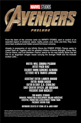 Marvels Avengers Prelude #1
