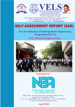 Self-Assessment Report (Sar)