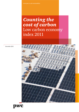 Low Carbon Economy Index 2011