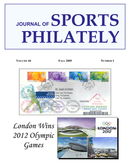 London Wins 2012 Olympic Games TABLE of CONTENTS