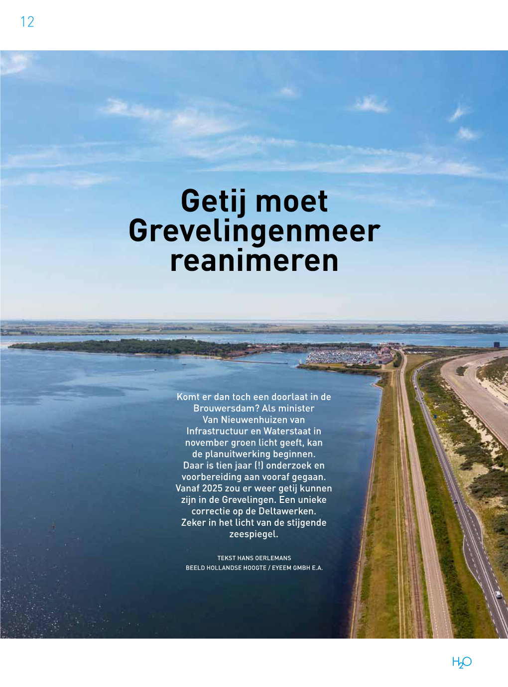 Getij Moet Grevelingenmeer Reanimeren