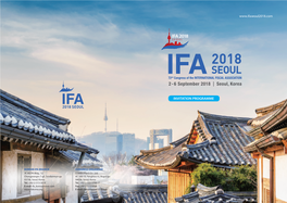 Invitation Programme 2018 Seoul