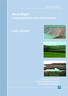 West Wight Landscape Character Assessment